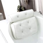 Oreiller de baignoire ahlsen - coussin de bain avec 6 ventouses antid�rapant - pour baignoire de oreiller ...