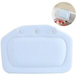Oreillers de baignoire rembourr�s en mousse, appui - t�te et dos en pvc souple