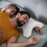 Oreiller cervical viscoélastique pour couple cozzy innovagoods Oreiller cervical viscoélastique pour couple cozzy innovagoods
