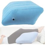 Oreiller d'�l�vation de jambe, repose - jambes gonflable pliable oreiller de jambe gonflable coussin ...