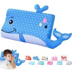 Oreiller pour enfant de 3 � 6 ans avec taie d'oreiller, oreiller b�b�, motif animaux kawaii, ergonomique, ...