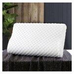 Oreiller ergonomique 40x60 cm en mmoire de forme - confort cervical et sommeil rparateur