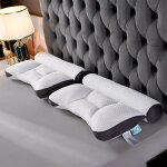 [jamais utilis�] oreiller ergonomique pour l'apn�e du sommeil, oreiller coussin ergonomique, cervical ...