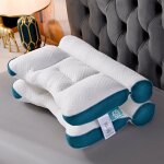 Oreiller ergonomique pour l'apn�e du sommeil, oreiller coussin ergonomique, cervical apn�e du sommeil, ...