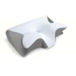 Oreiller ergonomique cervical, 2 en 1 oreiller orthop�dique � m�moire de forme pour la nuque, coussin ...