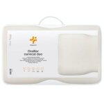 Oreiller ergonomique cervical - inphysio - duo premium - mousse � m�moire - taie ice fra�chetouch - 60x35cm ...