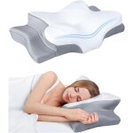 Oreiller ergonomique cervical, oreiller memoire forme, oreiller ergonomique  mmoire de forme pour les ...