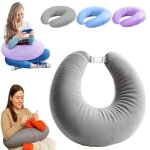 Oreiller ergonomique crealis - oreiller au crochet, oreiller de jeu, oreiller de soutien au crochet - ...