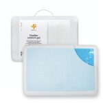 Oreiller ergonomique - inphysio - confort gel - 60x40x13 cm - mousse � m�moire - gel rafra�chissant