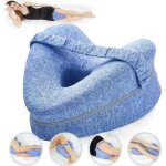 Oreiller de genou dormeur lat�ral, coussin de jambe, genouill�re ergonomique, orthop�dique mousse m�moire ...