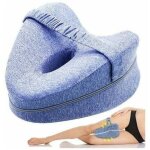 Oreiller de genou dormeur lat�ral, coussins rel�ve - jambes, oreiller de jambe confort, oreiller de genou ...