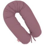 Oreiller de grossesse plus long pour femmes enceintes avec housse amovible - rose r�tro