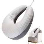 Oreiller de lecture pour les genoux, coussin de soutien pour bras, coussin ergonomique avec housse amovible ...
