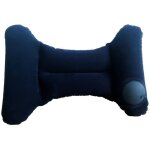 Oreiller lombaire de voyage gonflable, oreiller de soutien dorsal gonflable, adapt� aux avions, aux vols ...