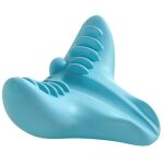 Oreiller de massage cervical par acupression, relaxation musculaire ergonomique, appareil de traction ...