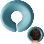 Oreiller de massage pour le visage - coussin face v - ers le bas massage visage coussin professionnel ...