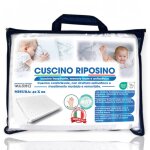 Oreiller de sieste en mousse  mmoire de forme pour bb 40x60 cm - respirant, anti - suffocation, housse ...