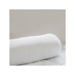 Oreiller traversin 180 cm en polyester de haute qualit coloris blanc, polochon