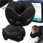 Oreiller de voyage touristique au crochet pour le cou, pour voiture, avion, moyen