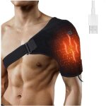 Oreillette chauffante pour �paule, attelle de coiffe des rotateurs pour hommes et femmes, manchon de ...