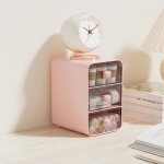 Organisateur de bureau � 3 tiroirs bo�te de rangement de cosm�tiques, type tiroir, bo�te de meuble bac ...