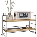 Organisateur de bureau, �tag�re de rangement de bureau � 2 niveaux, 42l x 16, 5p x 24, 5h cm, �tag�re ...