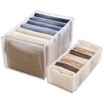 Organisateur de compartiments pour armoire, tiroir � v�tements, bo�te de s�paration en maille, bo�te ...