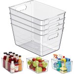 Organisateur frigo, rangement frigo transparent, bo�te de rangement frigo, les indispensables pour organiser ...