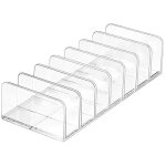 Organisateur de palettes de fards � paupi�res, pr�sentoir transparent � 7 compartiments pour palettes ...