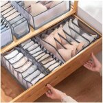 Organisateur de tiroir de lingerie 6 pi�ces, rangement de sous - v�tements de soutien - gorge et organisateur ...