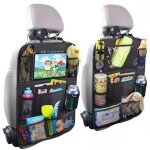 Organisateur de voiture, 2pcs protge - sige arrire voiture enfants kick mats, protection arrire de ...
