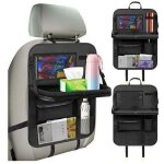 Organisateur de voiture, organisateur voiture enfant avec plateau et poche pour t�l�phone / tablette, ...