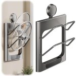 Organiseur de couvercle de pot � ventouse, support mural pratique pour couvercle de casserole � l'int�rieur, ...