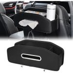 Organiseur de dossier de si�ge de voiture avec 2 porte - gobelets, bo�te de rangement � suspendre pour ...