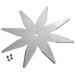 Original ambrogio robot tondeuse s�rie l60 lame 8 points 24 cm