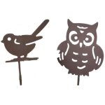 Pic de decoration effet rouille orium