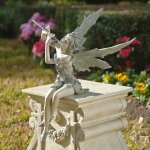 Ornement de fée jouant de la flûte, décorations créatives en résine, décorations de jardin et de ferme, ... Ornement de fée jouant de la flûte, décorations créatives en résine, décorations de jardin et de ferme, ...