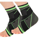 Orth�se de cheville ajustable pour femmes et hommes, stabilise ligaments, compresse entorses