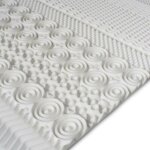 Surmatelas � m�moire de forme - 160 x 200 - blanc