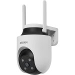 Osram cam�ra ext�rieure smart + wifi 360� 4mp 2k ip65 ext�rieur blanc cam�ra ext�rieure smart + wifi ...
