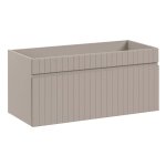 Otitec - meuble sous lavabo de salle de bain area cachemire l. 100 - h. 46 - p. 45, 6 - cachemire