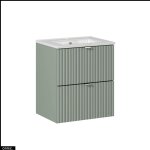 Otitec - meuble sous vasque - 50 cm - avec vasque à encastrer - roseau Otitec - meuble sous vasque - 50 cm - avec vasque à encastrer - roseau