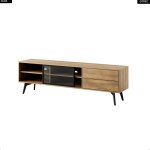 Otitec - meuble tv - l. 180 x h. 54 x p. 39 cm - clide Otitec - meuble tv - l. 180 x h. 54 x p. 39 cm - clide
