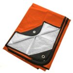 Outdoor couverture de survie - thermiques, r�fl�chissants - 60  x 82  (orange)