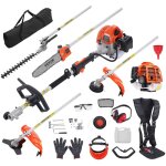 Outils de coupe multifonctionnel 5 en 1, taille - haie a gaz 26 cc, desherbeur, taille - bordure, moteur ... Outils de coupe multifonctionnel 5 en 1, taille - haie a gaz 26 cc, desherbeur, taille - bordure, moteur ...