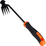 Outil desherbant outillage de jardin desherbeur arrache mauvaise herbe rateau de d�sherbage en acier ...