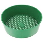 Outils de jardin, filtre efficacement le sol et les pierres tamis de sol de jardin outil de maille de ...