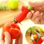 Outils de l�gumes et de fruits tiges de tomates fruits fraise couteau tige feuilles dissolvant trancheuse ...