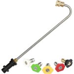 Outils nettoyage gouttire pour karcher k2 k3 k4 k5 k6 k7 - lance d'extension gouttire avec 5 buses ...