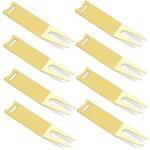 Outil de réparation de divot de golf à flexion métal golf fourche golf accessoire vert pour amant de ... Outil de réparation de divot de golf à flexion métal golf fourche golf accessoire vert pour amant de ...